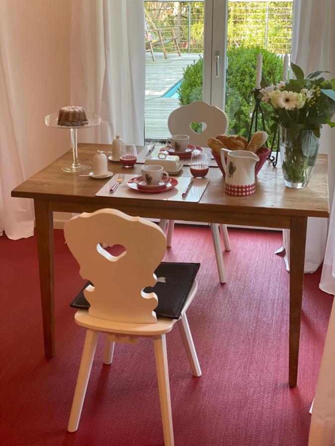 Landhaus Am Plattenbichl - Luxus Apartment mit Privat-Pool und Sauna Oberstdorf Exterior foto
