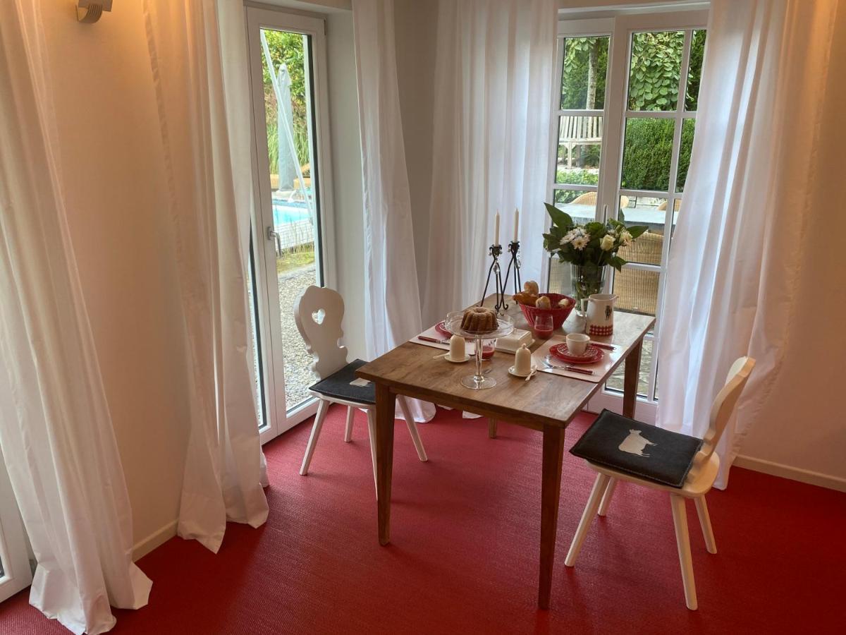 Landhaus Am Plattenbichl - Luxus Apartment mit Privat-Pool und Sauna Oberstdorf Exterior foto
