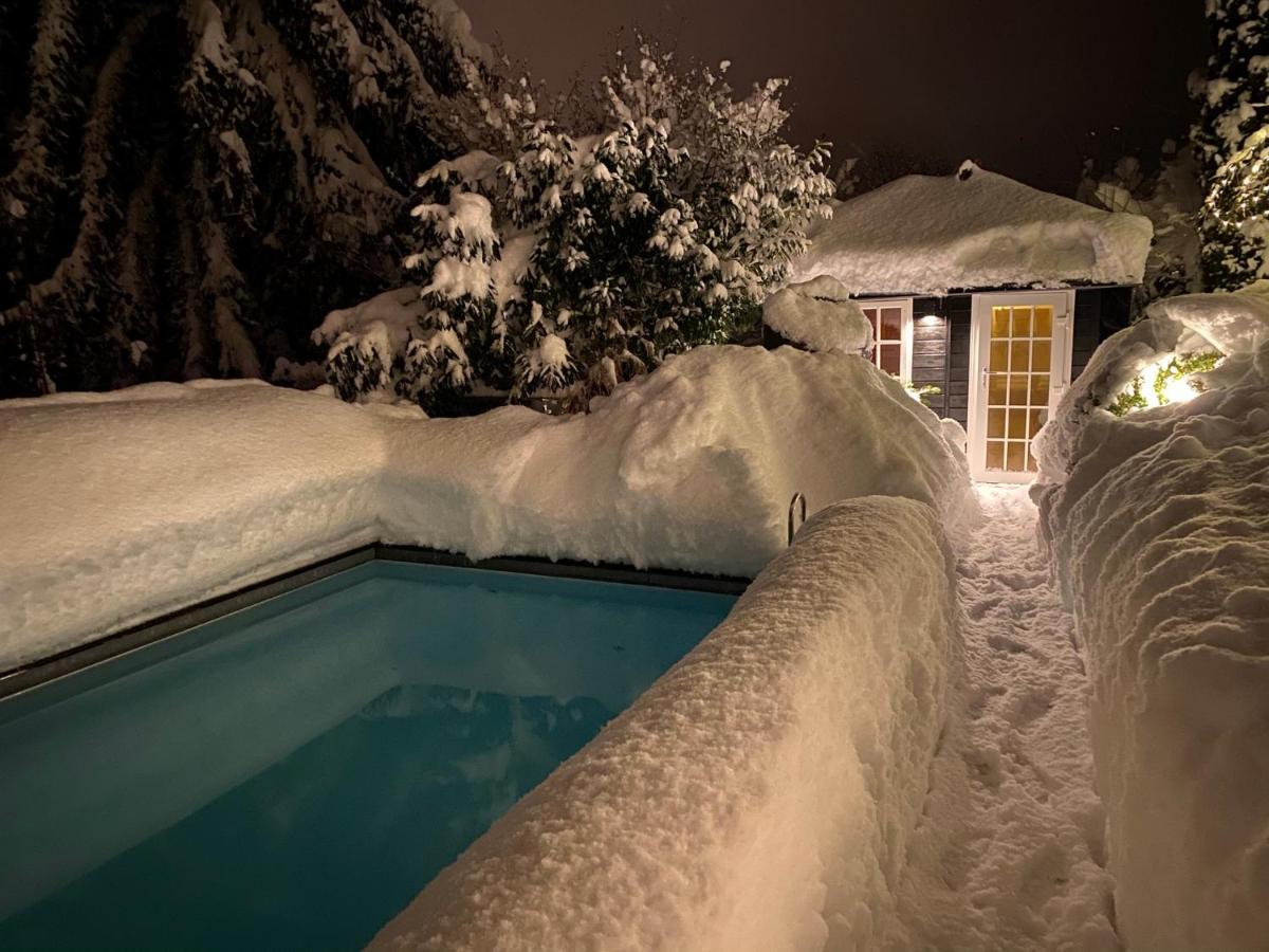 Landhaus Am Plattenbichl - Luxus Apartment mit Privat-Pool und Sauna Oberstdorf Exterior foto